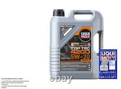 Mahle Inspection Set 6L Liqui Moly 5W-30 Top Tec 4200 pour Mini Cooper One