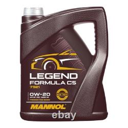 Mann-Filter Inspection Set 9 L mannol 0W-20 Legend pour Mini Cooper One