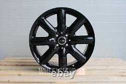 Mini Cooper ONE Clubman R17 4x100 4x17 pouces alliages 7j jantes noir brillant