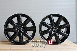 Mini Cooper ONE Clubman R17 4x100 4x17 pouces alliages 7j jantes noir brillant