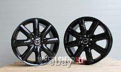 Mini Cooper ONE Clubman R17 4x100 4x17 pouces alliages 7j jantes noir brillant