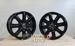 Mini Cooper ONE Clubman R17 4x100 4x17 pouces alliages 7j jantes noir brillant