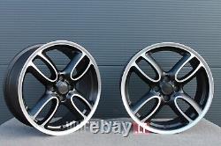 Mini Cooper ONE Clubman R17 4x100 4x17 pouces alliages 7j noir poli jantes