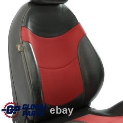 Mini Cooper One R50 R52 Tissu / Cuir Siège avant droit Sport Rouge