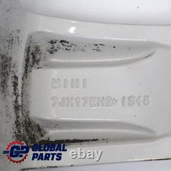 Mini Cooper One R50 R56 R57 Jante Alliage argentée 17 7J Rayons Couronne 104