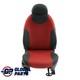 Mini Cooper One R50 Siège Avant Droit En Tissu Molette Tartan Rouge