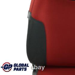 Mini Cooper One R50 Siège Avant Droit En Tissu Molette Tartan Rouge