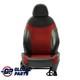 Mini Cooper One R50 Siège Sport Avant Gauche Tissu Kaleido Cuir Tartan Rouge