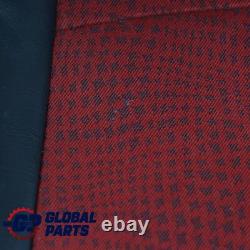 Mini Cooper One R50 Siège Sport Avant Gauche Tissu Kaleido Cuir Tartan Rouge