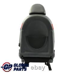 Mini Cooper One R50 Siège Sport Avant Gauche Tissu Kaleido Cuir Tartan Rouge