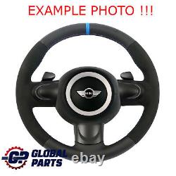 Mini Cooper One R55 R56 R60 R61 Neuf Cuir / Alcantara Volant Sport Commutation