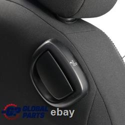 Mini Cooper One R55 R56 Siège Avant Droit Tissu Cosmos Carbon Black