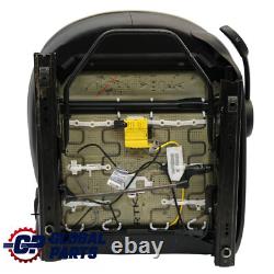 Mini Cooper One R55 R56 Sport Siège Lounge Avant Gauche En Cuir Noir