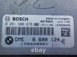 Mini Cooper One R56 II 1.6b 13r Pilote 3d Ordinateur Moteur 8600124