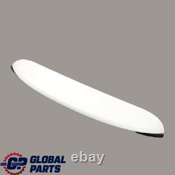 Mini Cooper One R56 Spoiler Arriere Blanc