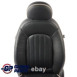 Mini Cooper One R60 Siège Avant Gauche Chauffant En Cuir Noir Sport