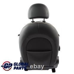 Mini Cooper One R60 Siège Avant Gauche Chauffant En Cuir Noir Sport