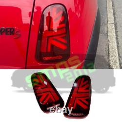 Mini Cooper S One R50 R52 R53 LED Rouge Union Jack Feux Arrière (01-04 Pré-LCI)