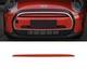 Mini F56 Lci 2 Avant Grille Bande Housse Jcw Rouge Brillant, Cooper / One Modèles