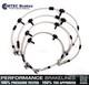 Mini One Cooper S R50 R53 03-06 Avant Arrière Mtec Performance Tressé Frein