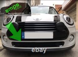 Mini One Cooper F56, F55, F57 Avant Coloré Brillant Grille Housse, Bas Section