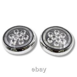 Mini One Cooper R50 R52 R53 Avant Spot Feux Set LED DRL 01-0 Chrome