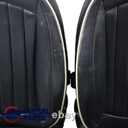 Mini R55 Cooper One Sièges Sport Intérieur Salon En Cuir Noir Intégral