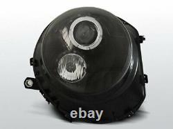 NOU Faruri pentru pour Mini COOPER R55 R56 R57 R58 R59 06-14 angel eyes negru FR