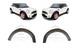 Neuf Pour Mini Cooper One R56/r57 07-14 Paire Garniture Aile Avant