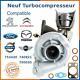Neuf Turbocompresseur Pour Citroen, Peugeot, Ford, Volvo, Mazda 1.6 Hdi 110 Cv
