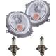 Phare Halogène Kit Pour Mini R56 Cooper One R50 R53 John R57 R52