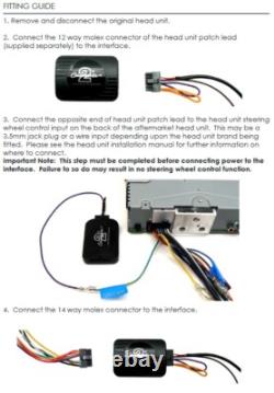 Pour Mini Cabriolet One Cooper R52 Sonorisation Adaptateur Autoradio Volant Clés