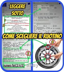 Roue De Secours 4 Trous De 15 Pour La Mini One Cooper R50 Avec Cric + Clé Sac