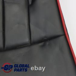 Sièges cuir Mini Cooper One R57 Convertible Chauffés Sport Lounge Noir Rouge Set