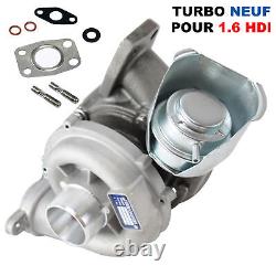 TURBO COMPRESSEUR pour VOLVO C30 S40 V50 1,6 D 1.6d MINI COOPER ONE D 1.6 90 110